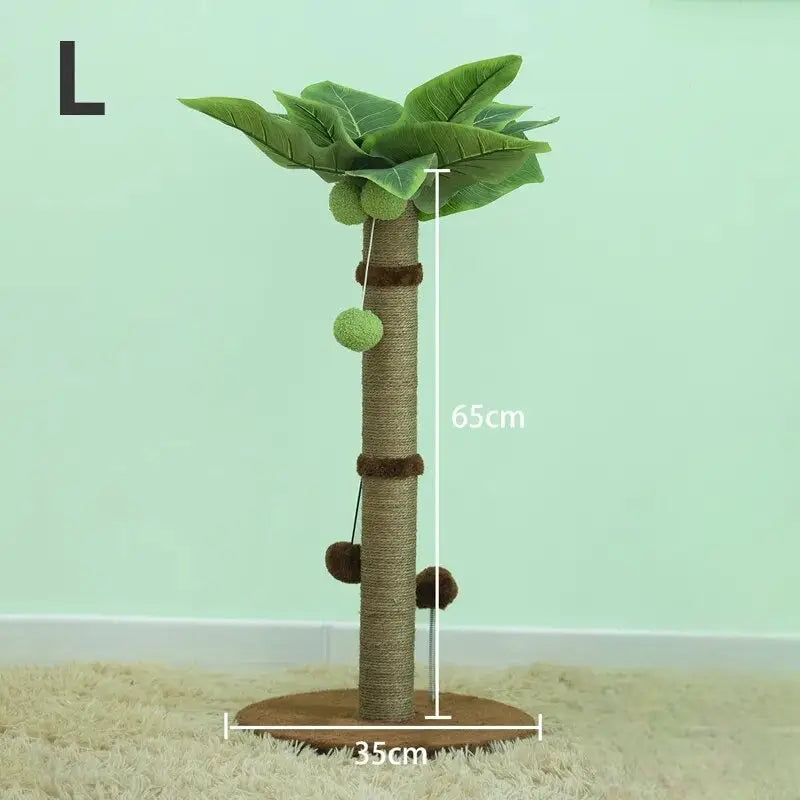 Arbre à chat Design Feline Elegance™ avec griffoir et jouet pour chat