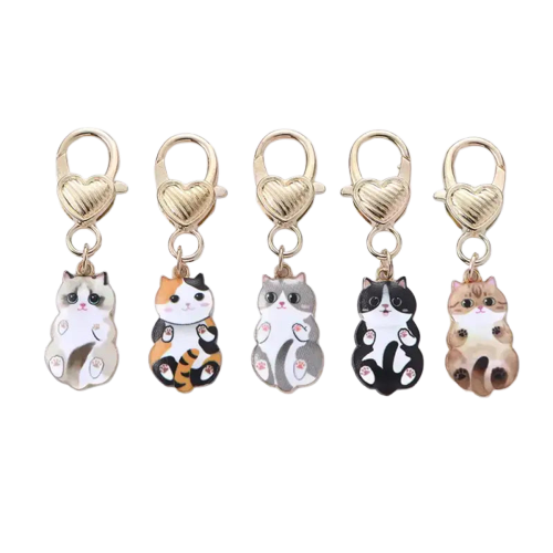 Porte-clés Chat Mignon: Un Accessoire Adorable Et Stylé Transparent Background