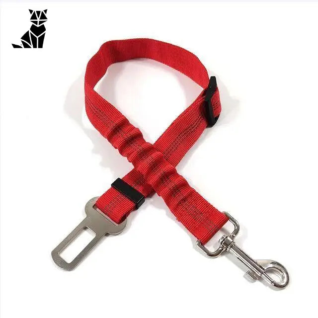 Ceinture De Sécurité Pour Chiens en Nylon Élastique