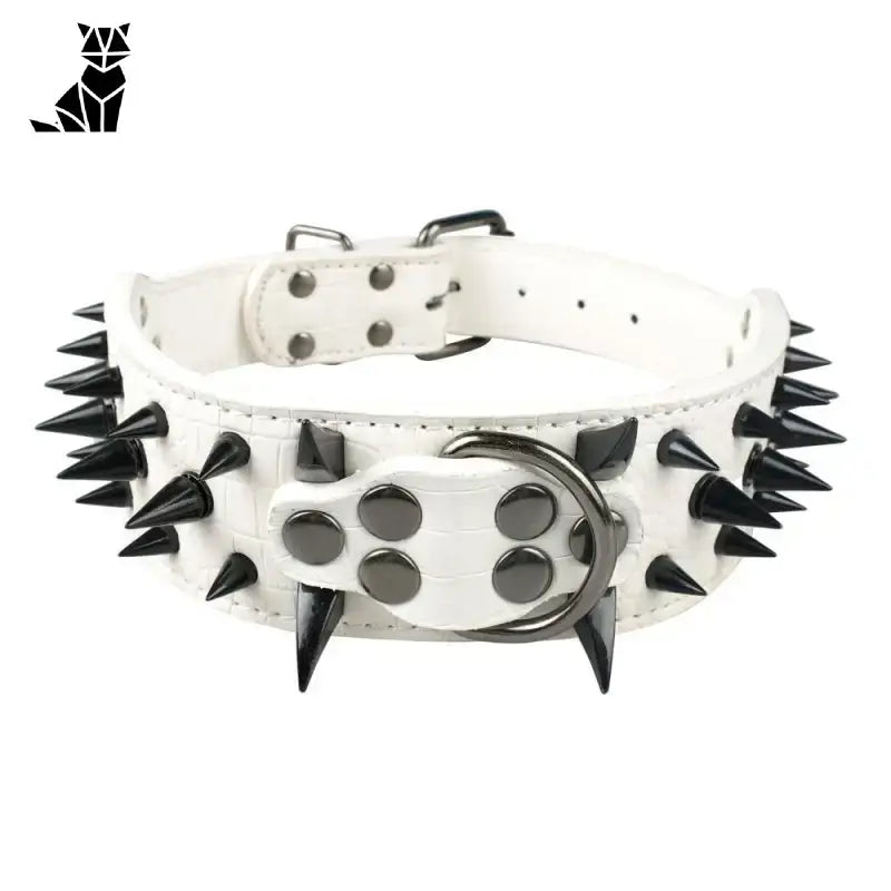 Collier Chien Clouté Ajustable Ultra Confortable
