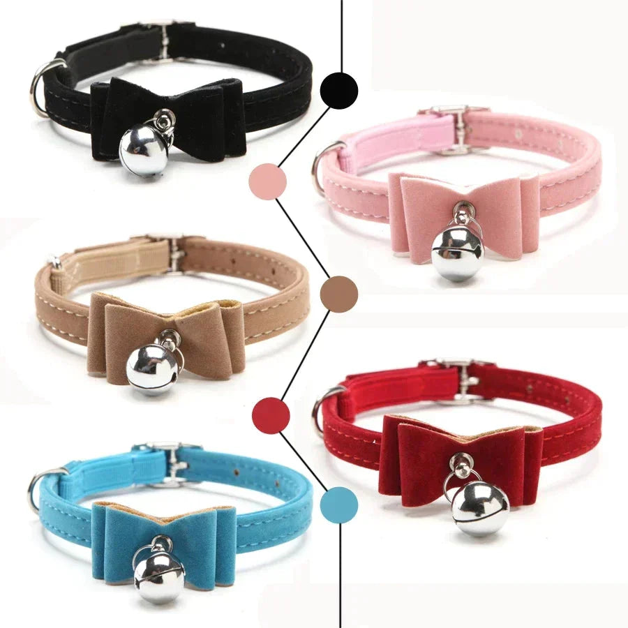 Collier nœud papillon pour chat