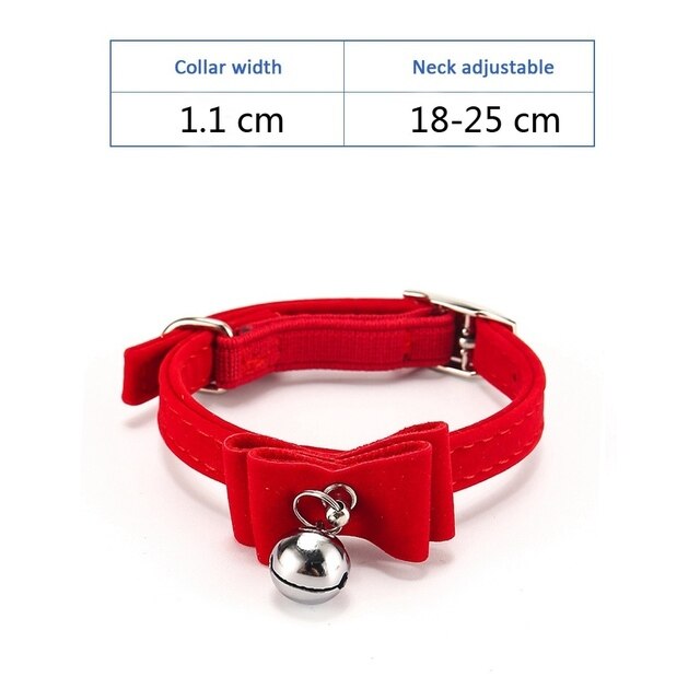 Collier nœud papillon pour chat