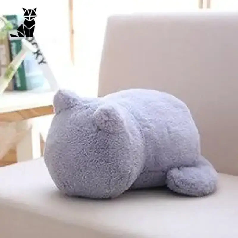 Coussin Chat Silhouette: Une Touche Déco Féline Pour Votre Intérieur - Gris