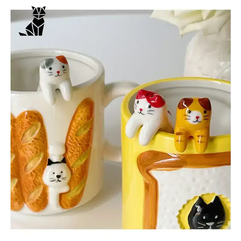 Cuillère Chat Mignon Pour Des Matins Grognons Pleins De Joie