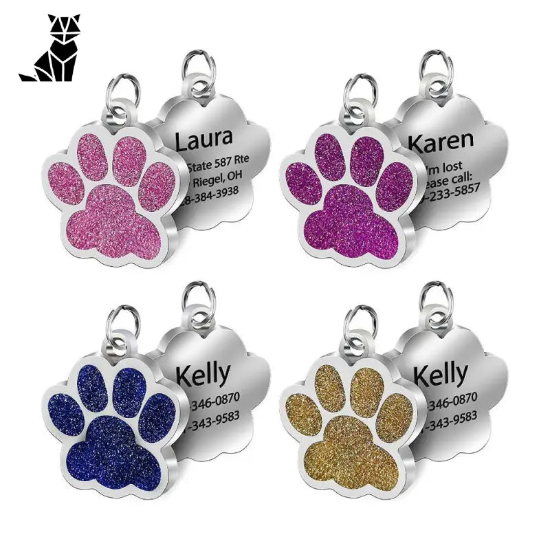 Médaille Personnalisable Pour Collier Chat Et Chien