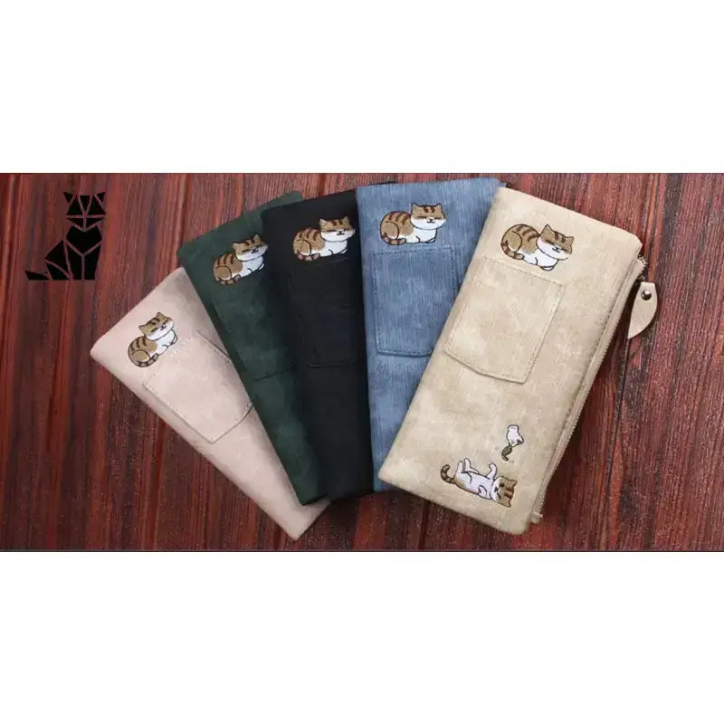 Portefeuille Motif Chat: Ajoutez Du Style à Votre Sac à Main!