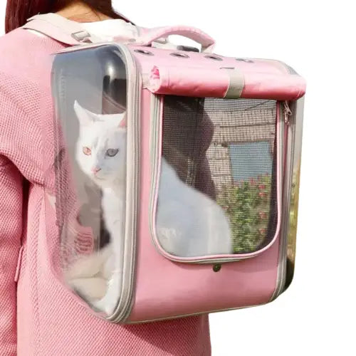 Sac à Dos Respirant Pour Chat / Chiot Transparent Background