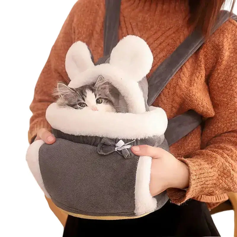 Geventileerde draagtas voor katten en honden